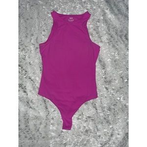 Skims Neon Orchid High Neck Bodysuit - Super Rare!